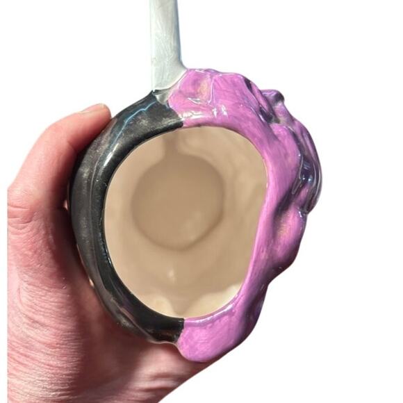 Vintage 1995 DC comics Mug Two Face Batman. Ceramic pink purple EUC rare VTG - Picture 6 of 7